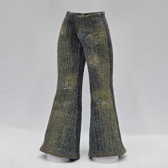 Bratz Jade Doll Style It Denim Jeans Bell Bottom 1st Edition - Picture 1 of 4
